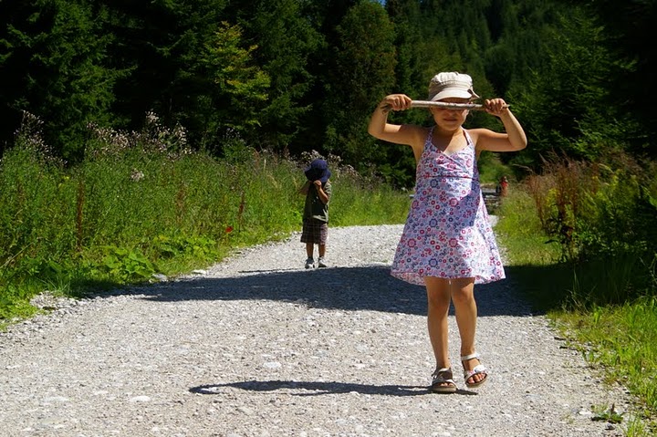 The way to the Grünberg